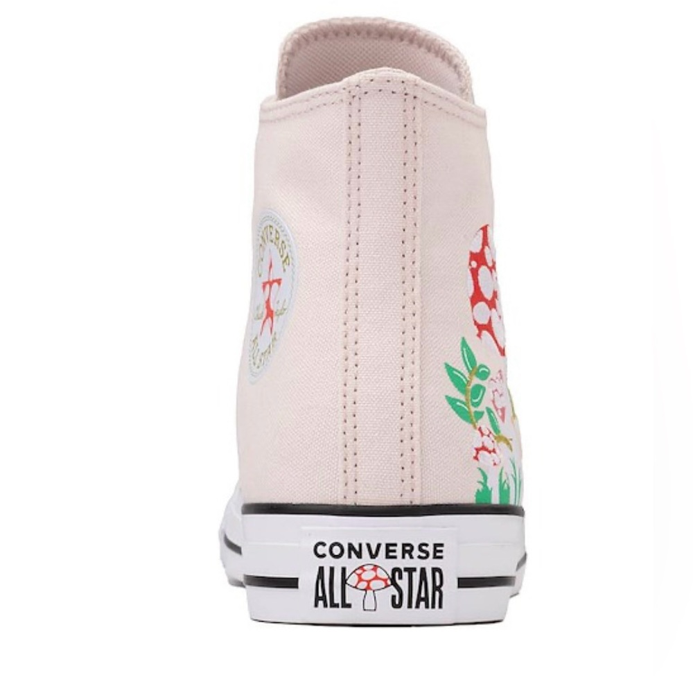 NIB Kids Converse Pink Mushroom Hi Tops Size 11 - Picture 3 of 6